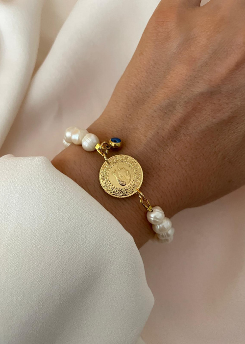 Ayzen Efsane İnci Bileklik 14 cm